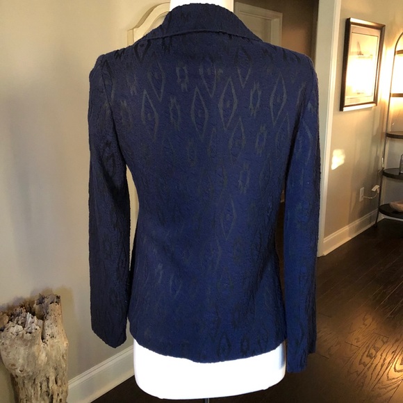 Daniel Cassin Blue Dress Blazer - Picture 13 of 16